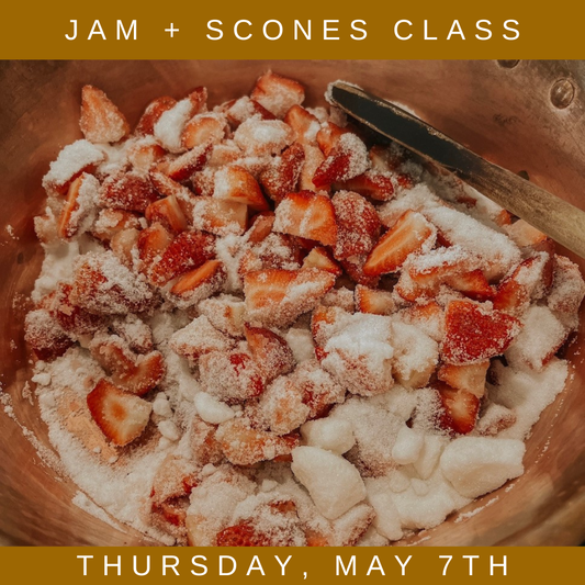Jam + Scones Class